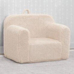 Delta Children Cozee Sherpa Chair For Kids 29 Delta Children Cozee Sherpa Chair For Kids -Delta Children 208224 5030 Sherpa CPD Chair Cream Lifestyle 103