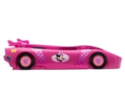 Delta Children Minnie Mouse Car Twin Bed 10 Delta Children Minnie Mouse Car Twin Bed -Delta Children BB86912MN minnie blow molded twin bed side right high res