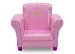 Delta Children 40 Delta Children -Delta Children UP83671GN Crown Upholstered Chair front hi res