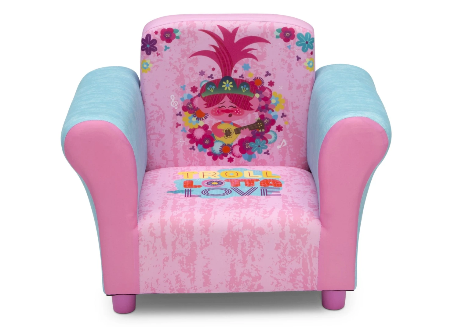 Delta Children Trolls World Tour Upholstered Chair 5 Delta Children Trolls World Tour Upholstered Chair - Image 3