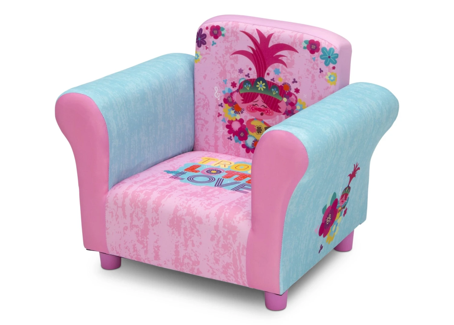 Delta Children Trolls World Tour Upholstered Chair 7 Delta Children Trolls World Tour Upholstered Chair - Image 5