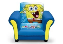 Delta Children 42 Delta Children -Delta Children UP85798SB spongebob upholstered chair front hi res da10cce3 2e14 4e38 b393 13170d17bc12