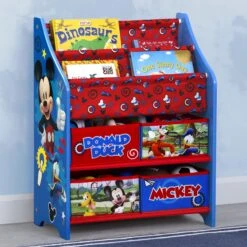 Delta Children Disney Mickey Mouse Toy And Book Organizer