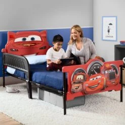 Delta Children Cars Plastic 3D Twin Bed